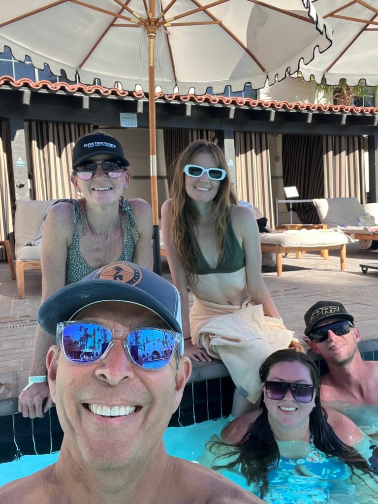 Murrieta Hot Springs Family at Adult Pool