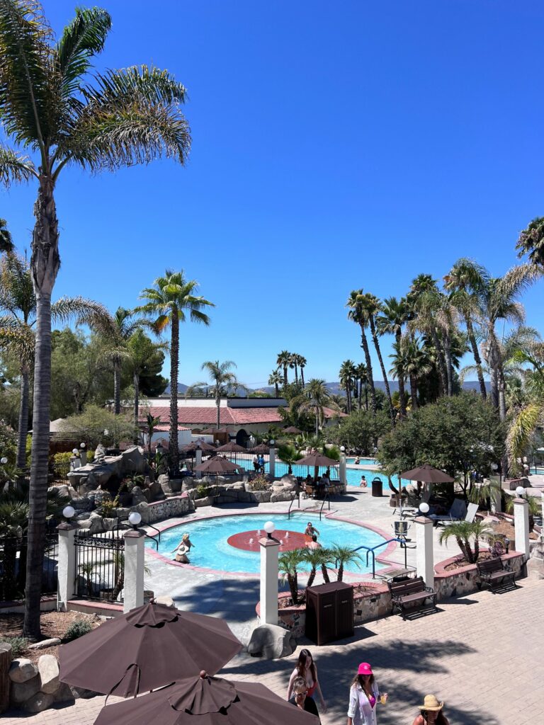 Murrieta Hot Springs Resort Pools near Ocean Hills Country Club