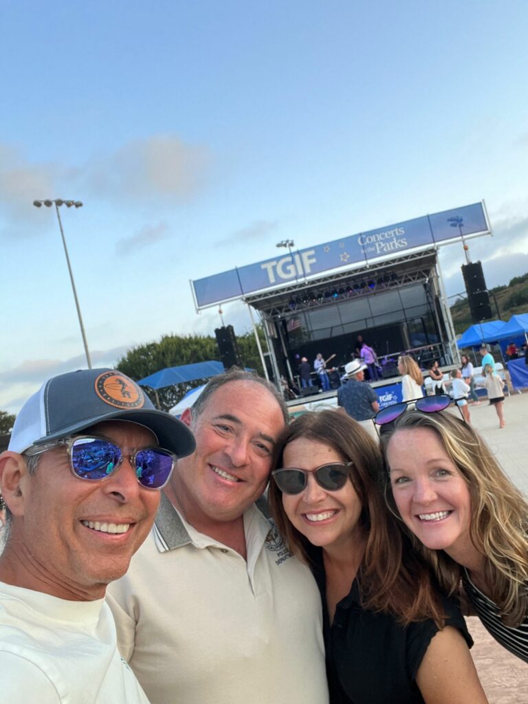 Friends at TGIF Concerts near Ocean Hills Country Club